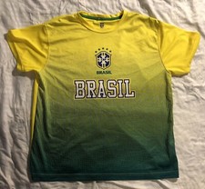 BRASIL Official World Cup Football  Soccer Shirt Jersey, XL