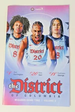 🏀washington WIZARDS 🏀game TIME magazine VOL 3 recent ISSUE shipping INCLUDED🏀