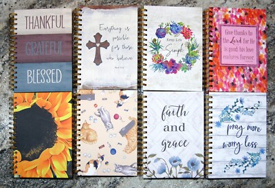 Spiral Notebook Prayer Journal Lined Paper 6.25  X 8.5  240 Pages Fast Shipping!