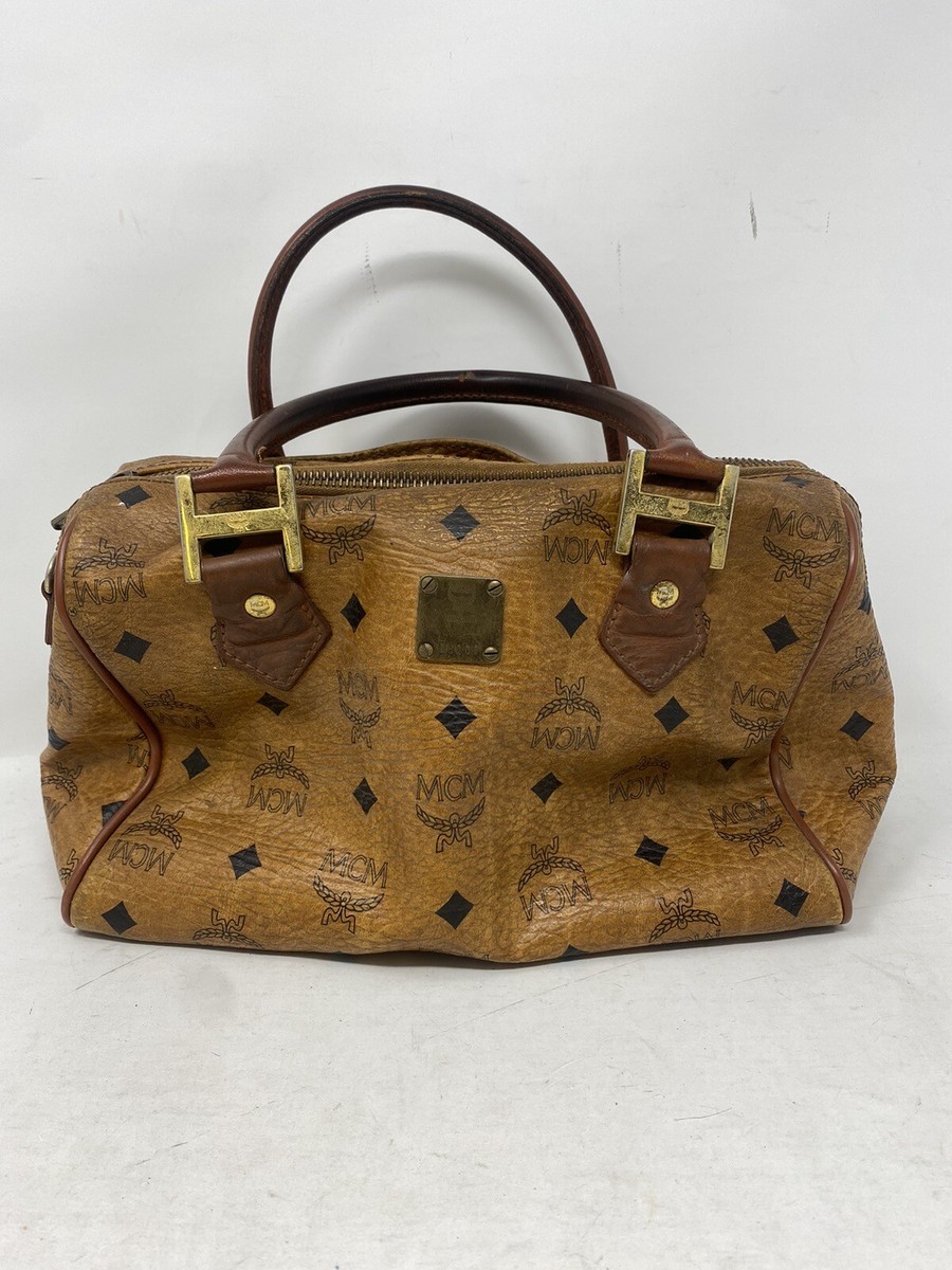 Vintage MCM Munchen Leather Small Hand Bag Purse (N8265) | eBay