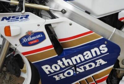 HONDA NSR250R4 SP 8N ROTHMANS MC21 LABEL, TOOL BOX CAUTION 81218