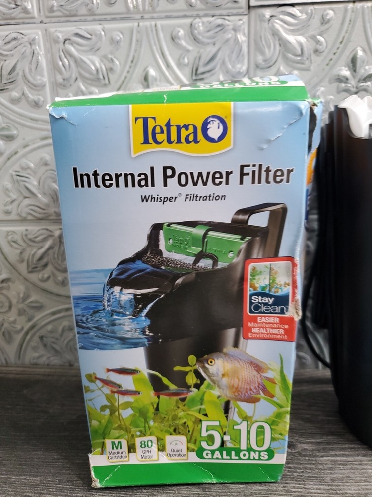 Tetra Whisper Internal Power Filter for 5-10 Gallon Aquariums
