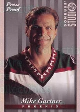 1997-98 Studio Press Proofs Silver #89 Mike Gartner