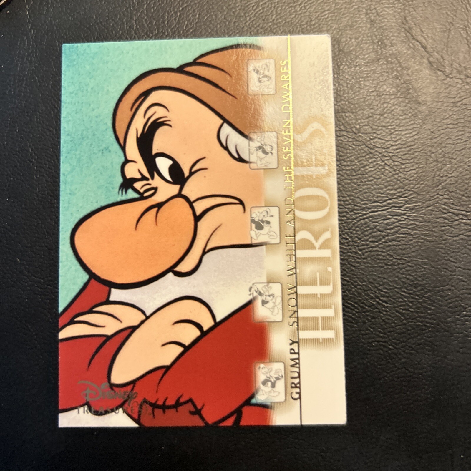Jb3a Disney Treasures Heroes 2003 #118 Grumpy, Snow White And The Seven Dwarfs