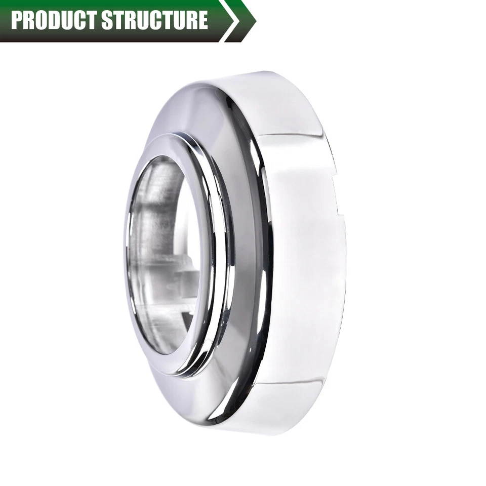 Fit For 94-97 Ford F250 F350 Super Duty Truck Front 4x4 Wheel Center Caps Set - Image 4 of 4