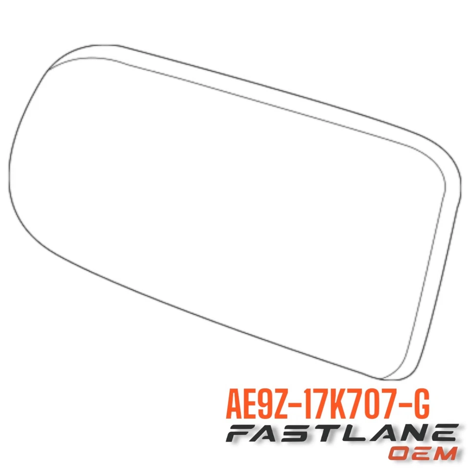 LINCOLN MKT 2010-2019 RETROVISOR EXTERIOR PUERTA ESPEJO VIDRIO DERECHO NUEVO FABRICANTE ORIGINAL AE9Z-17K707-G Foto 3 de 4