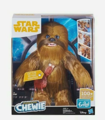 Star Wars Ultimate Co-pilot Chewie Interactive 16'' Plush Toy FurREAL Chewbacca
