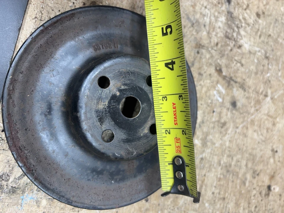 1981-1993 Dodge Ram Truck D100 W150 D250 V8 318 360 SBM POLIA BOMBA DE ÁGUA CORREIA V - Imagem 4 de 4