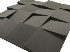Advanced Acoustics 12" (305mm) Slider Acoustic Studio Foam 16 Tile Pack 0.85