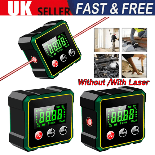 Magnetic Digital Angle Finder with/without Electronic-Laser, Angle Tool BO
