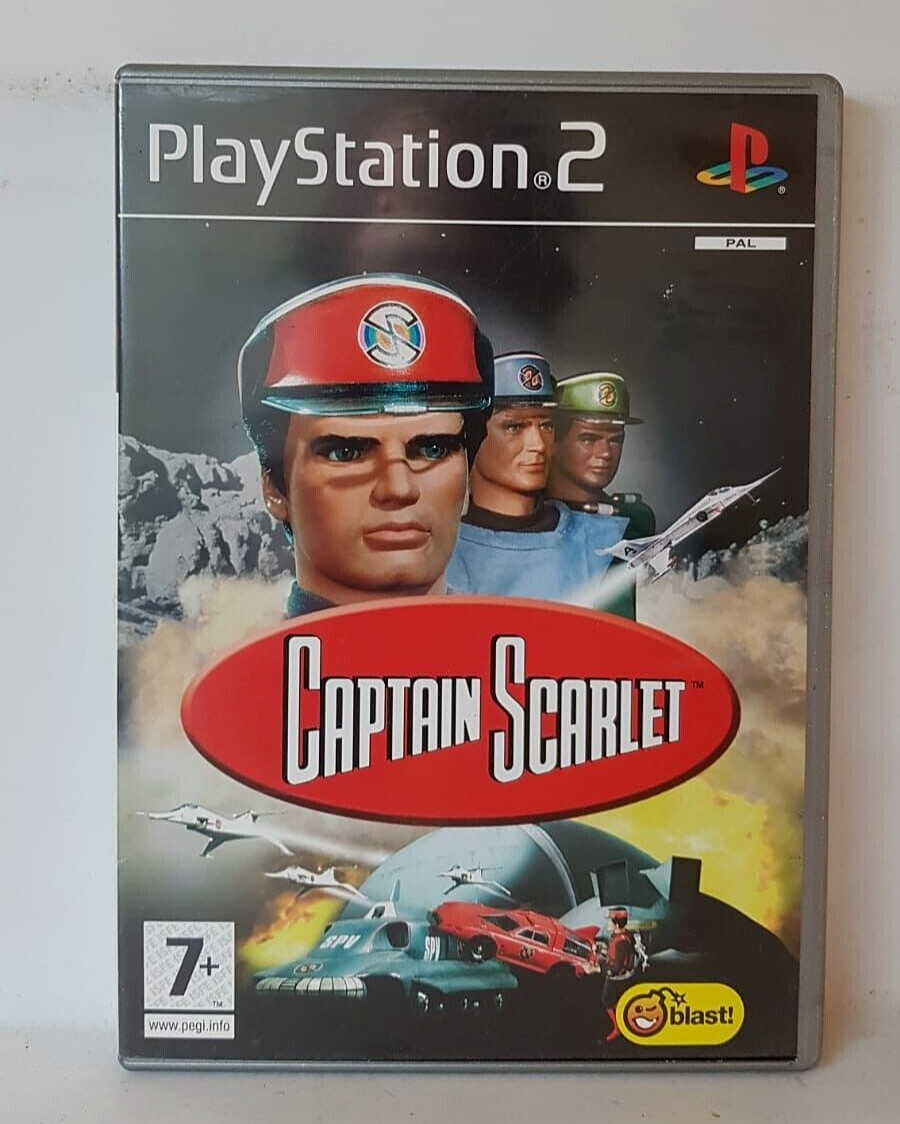 CAPTAIN SCARLET - PLAYSTATION 2 PS2