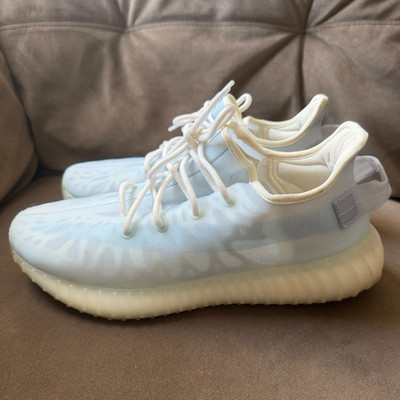 Adidas Yeezy Boost 350 V2 Mono Ice White/Blue 2021 Men s, size 10.5, no Box