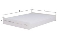 Knecht LA891 Innenraumfilter FüR Dokker Lodgy X-TRAIL III Express Koleos II ZOE