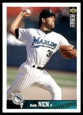 Robb Nen 1997 Collector's Choice #117 Marlins MLB READ FREE SHIP AutographDen