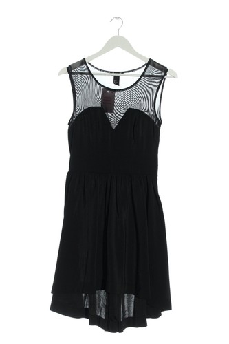 Robe Maje Manches Courtes Noire - Taille 38 - Style Décontracté Rétro - Occasion Parfait état