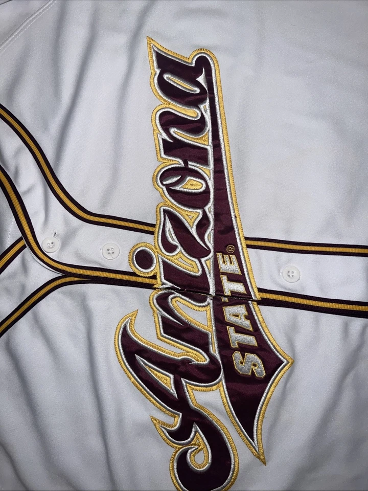 Baseball Jersey ASU Sun Devils Jersey  XXL NCAA College.  Authentic Game Jersey - Image 3 of 4
