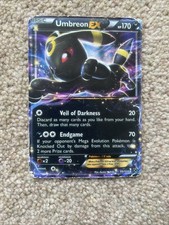 Pokémon tcg Umbreon EX  Holo Rare Card 2016 Fates Collide 55/124