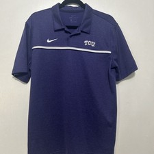 Men’s Nike Dri Fit Texas Christian University (TCU) Horned Frogs Polo Shirt
