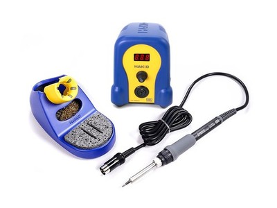 Hakko FX888DX-010BY - Digital Soldering Station with Rotary Encoder (Blue/Yellow