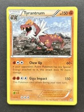 Pokemon EN Furious Fists Tyrantrum Holo 62/111 LP