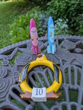Vtg Lot of 3 TORPEDO Swim Ways Toypedo Gliding Pool Toy 5" Water Diving Toy