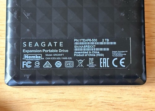 Seagate 2TB Portable USB 3.0 - External Hard Drive - Expansion (SRD0NF1) - Afbeelding 4 van 4