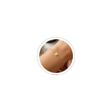 Gold Initial Bracelet for Women Dainty Letters Personalized Name Bracelets