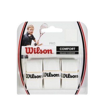 Griffband WILSON Pro Overgrip 3er Pack Weiß Einheitsgröße WRR937000