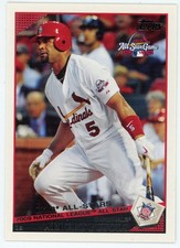 2009 Topps Updates & Highlights - Albert Pujols #UH48 Cardinals