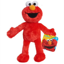 Just Play Sesame Street Friends 8-inch Elmo Sustainable Plush Stuffed Animal, 18