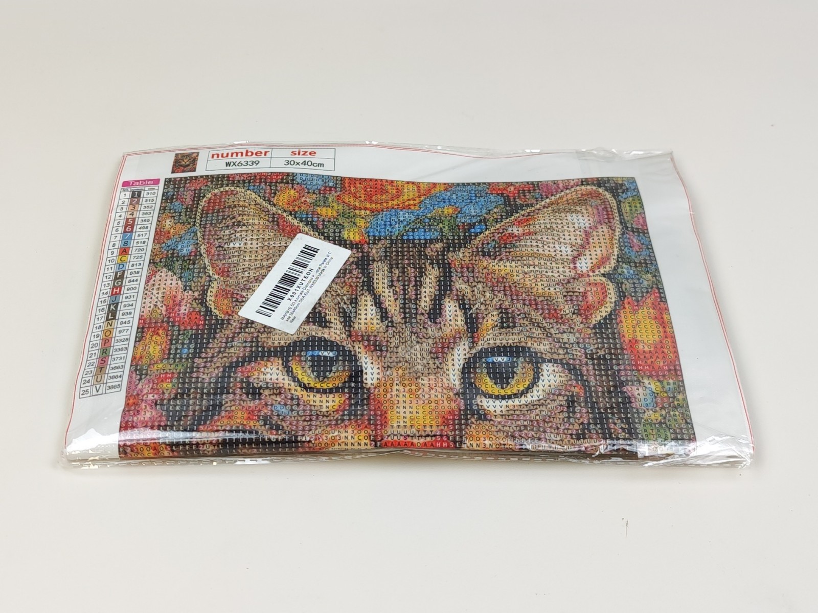KICHANG Flower Cat Diamond Painting Kits,5D Diamond Painting Kits 30x40cm