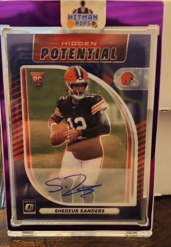 2025 Donruss Optic Shedeur Sanders Base (RAW)