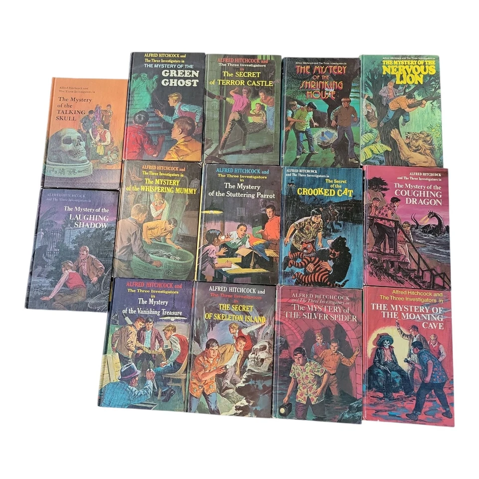 Lot of 14 Collectible Alfred Hitchcock Mystery Series Hardcover Books, 1960s-70s - Image 3 of 3