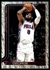 Paul George 2025-26 Topps #23 76ers Insert ? Parallel ? SEE SCAN! FREE SHIPPING