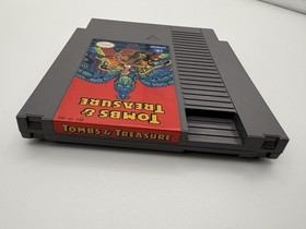 Tombs & Treasure Nintendo NES Authentic Cartridge Only - Rare! Tested!