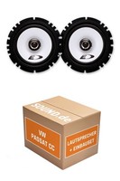 Lautsprecher Boxen Hinten Alpine SXE-1725 FüR VW Passat CC 2X Tief-MitteltöNer M