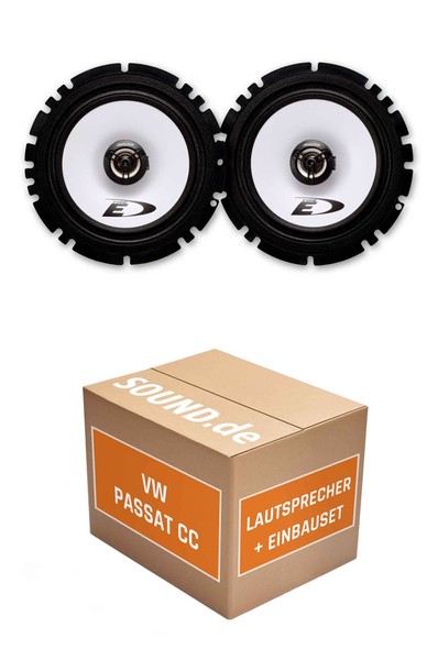 Lautsprecher Boxen Hinten Alpine SXE-1725 FüR VW Passat CC 2X Tief-MitteltöNer M-image