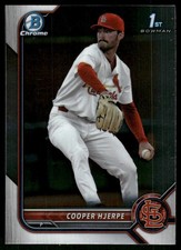 2022 Bowman Draft #BDC-95 Cooper Hjerpe Chrome