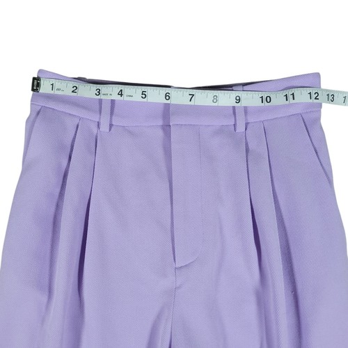 Atelier & Other Stories Pants Womens 0 Lilac Tailored Trousers Pleated High Rise - Bild 12 von 14