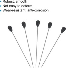 Teardrop Pearl Head Pins, 100 Pcs Corsage Pins 1.8" Sewing Straight Pin for F...