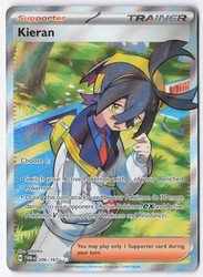 Kieran 206/167 Twilight Masquerade Full Art Ultra Rare Holo