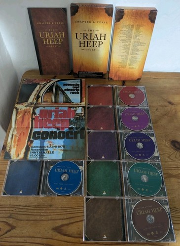 Uriah Heep – Chapter & Verse - The Uriah Heep Story (6 CD Box Set 2005) - Picture 2 of 6