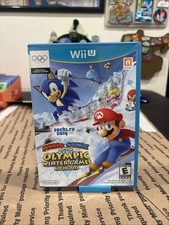 Nintendo Mario & Sonic Olympic Winter Games Sochi 2014 Wii U Multiplayer Sports