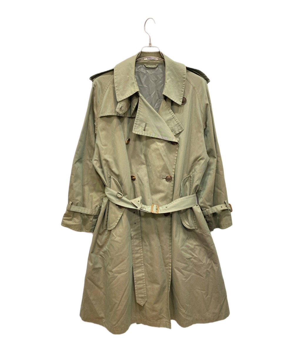 FINX CHAMBRAY BIG TRENCH COAT size4 FINX CHAMBRAY BIG TRENCH COATsize4