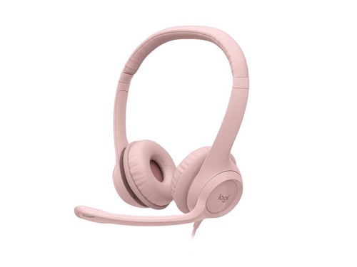 Logitech H390 Wired Headset for PC/Laptop, Stereo Headphones with Noise - 第 1/5 張圖片