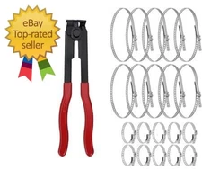 Alpha Rider For Auto/ATV CV Joint Axle Boot Clamp Pliers Tool with 20 Crimp Band