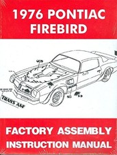 1976 Pontiac Firebird 400 Trans Am Factory Assembly Brand New