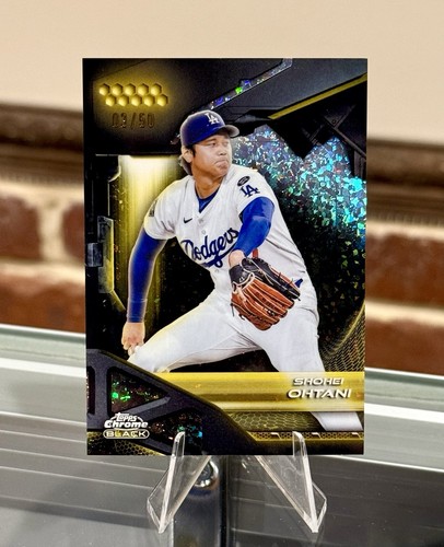 2026 Topps Chrome Black #1 Shohei Ohtani Dodgers