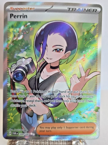 Perrin 209/167 Special Illustration Rare SAR Pokémon TCG Twilight Masquerade