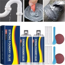 Strong Foundry Glue, High Temperature Resistant Casting Repair,Metal Repair Glue